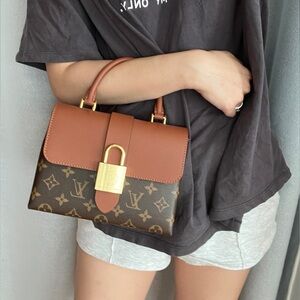 Like New Louis Vuitton locky BB in caramel colour